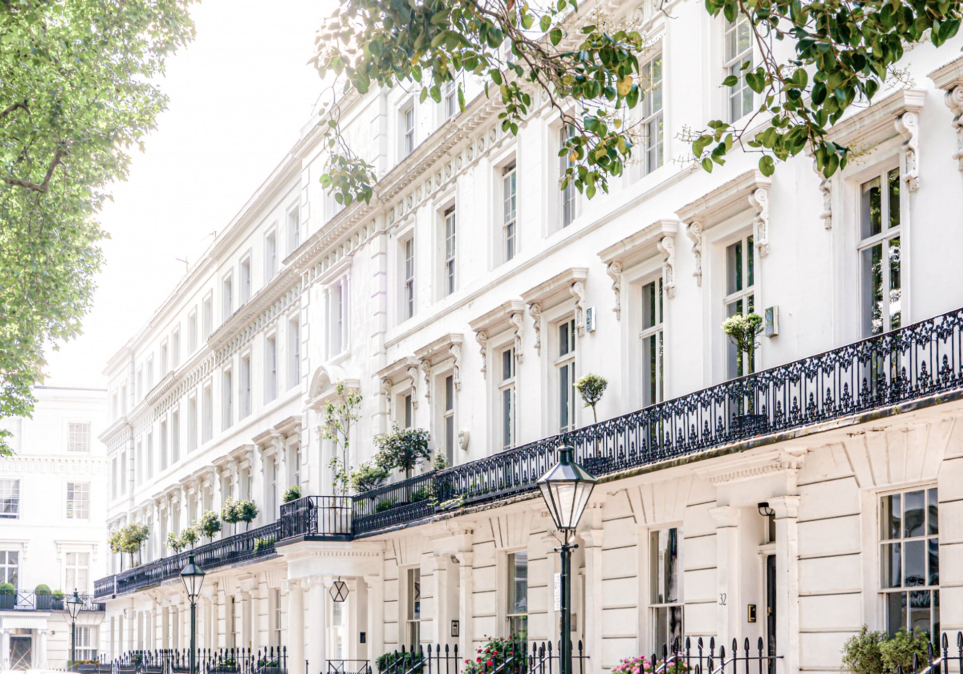 Casas geminadas em Londres