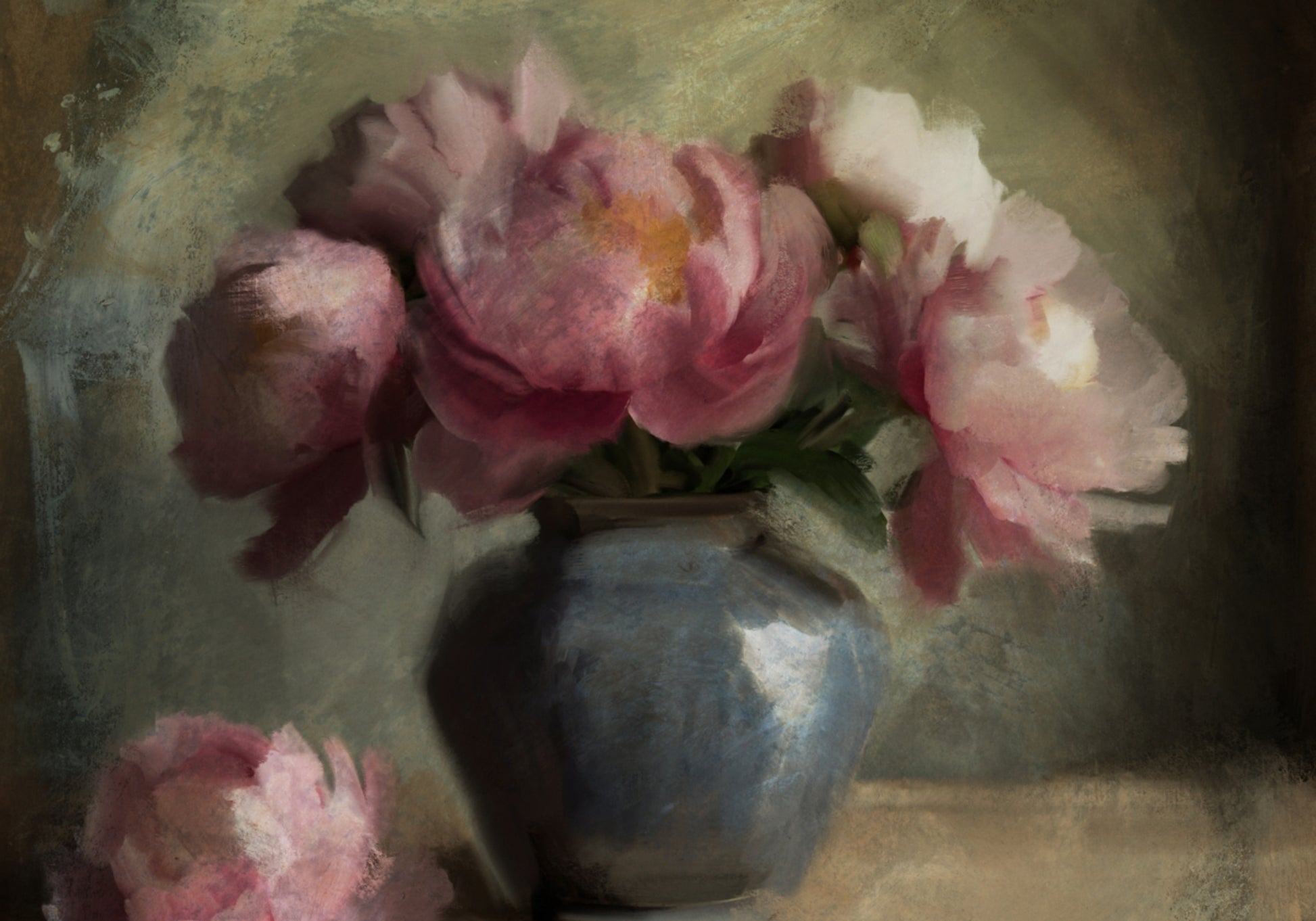 Pivoines Uma Rosa