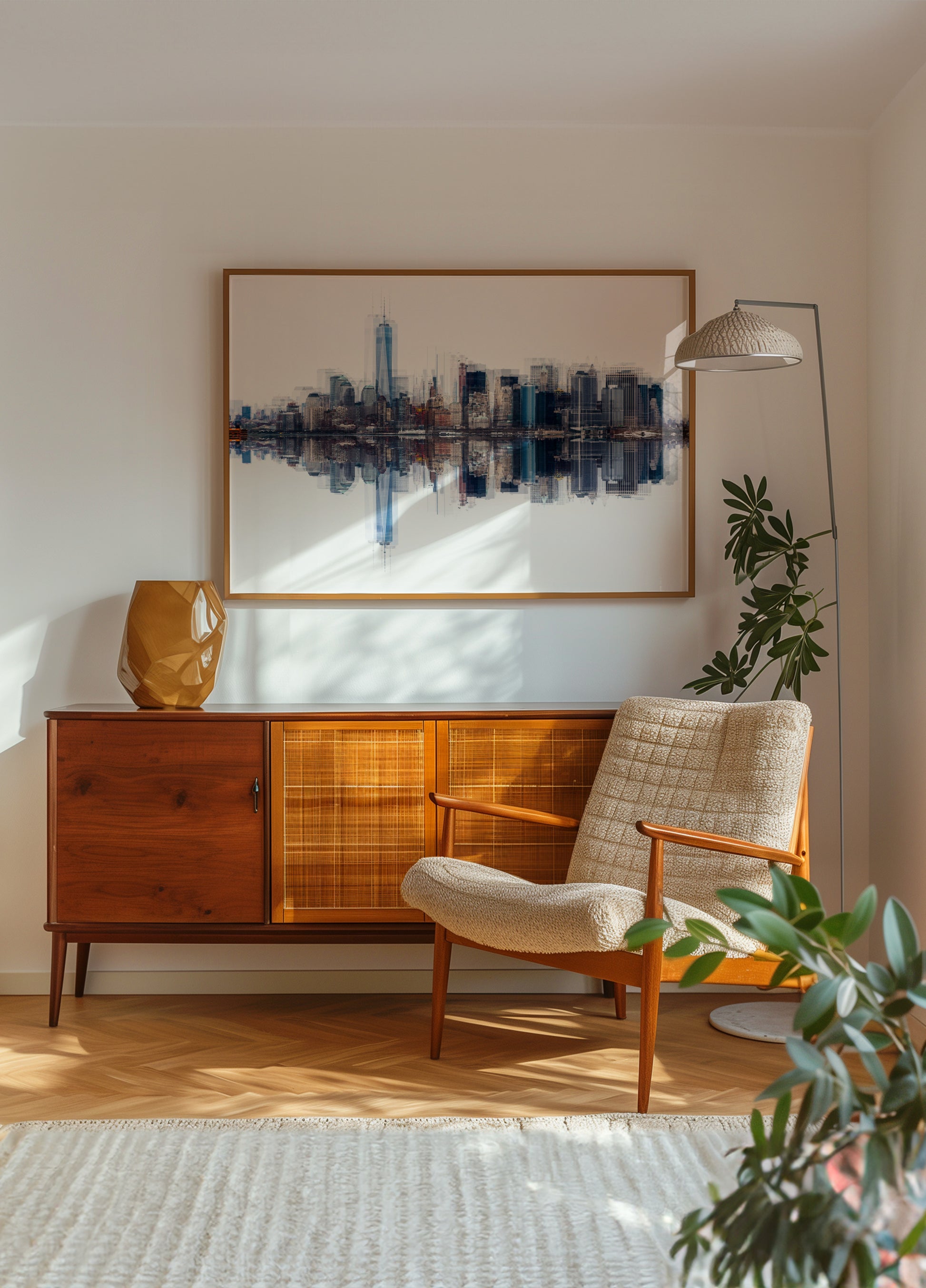 Horizonte abstrato de Manhattan