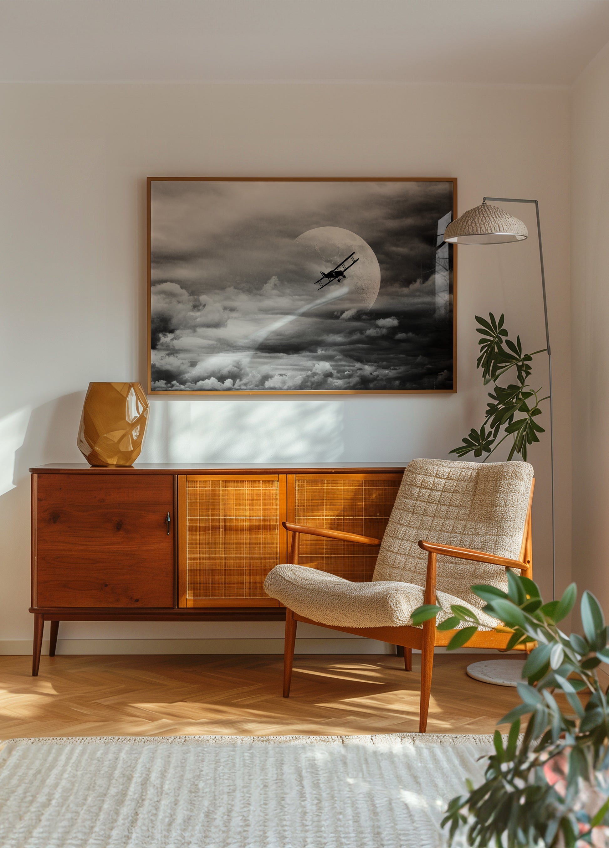 Voo lunar biplano