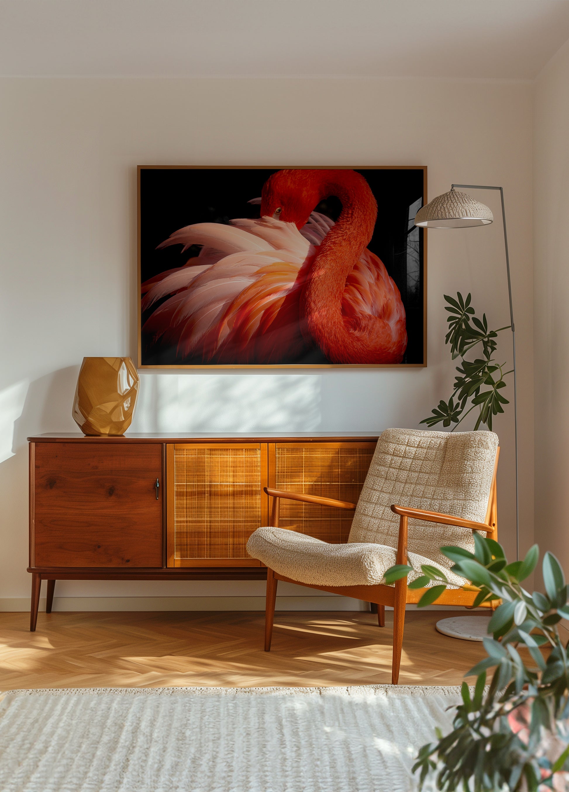 Flamingo Rosa Elegante