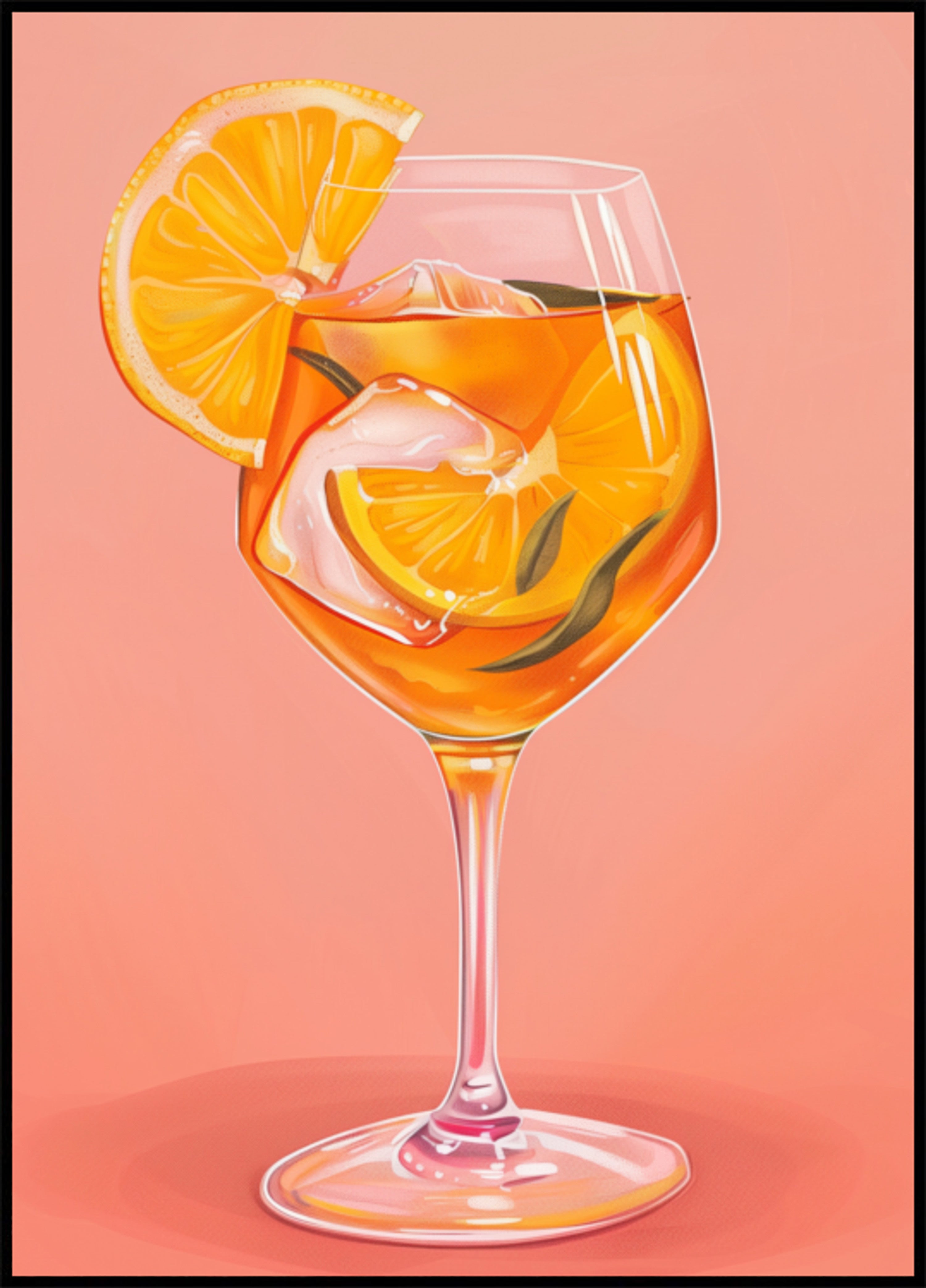 Spritz de verão laranja