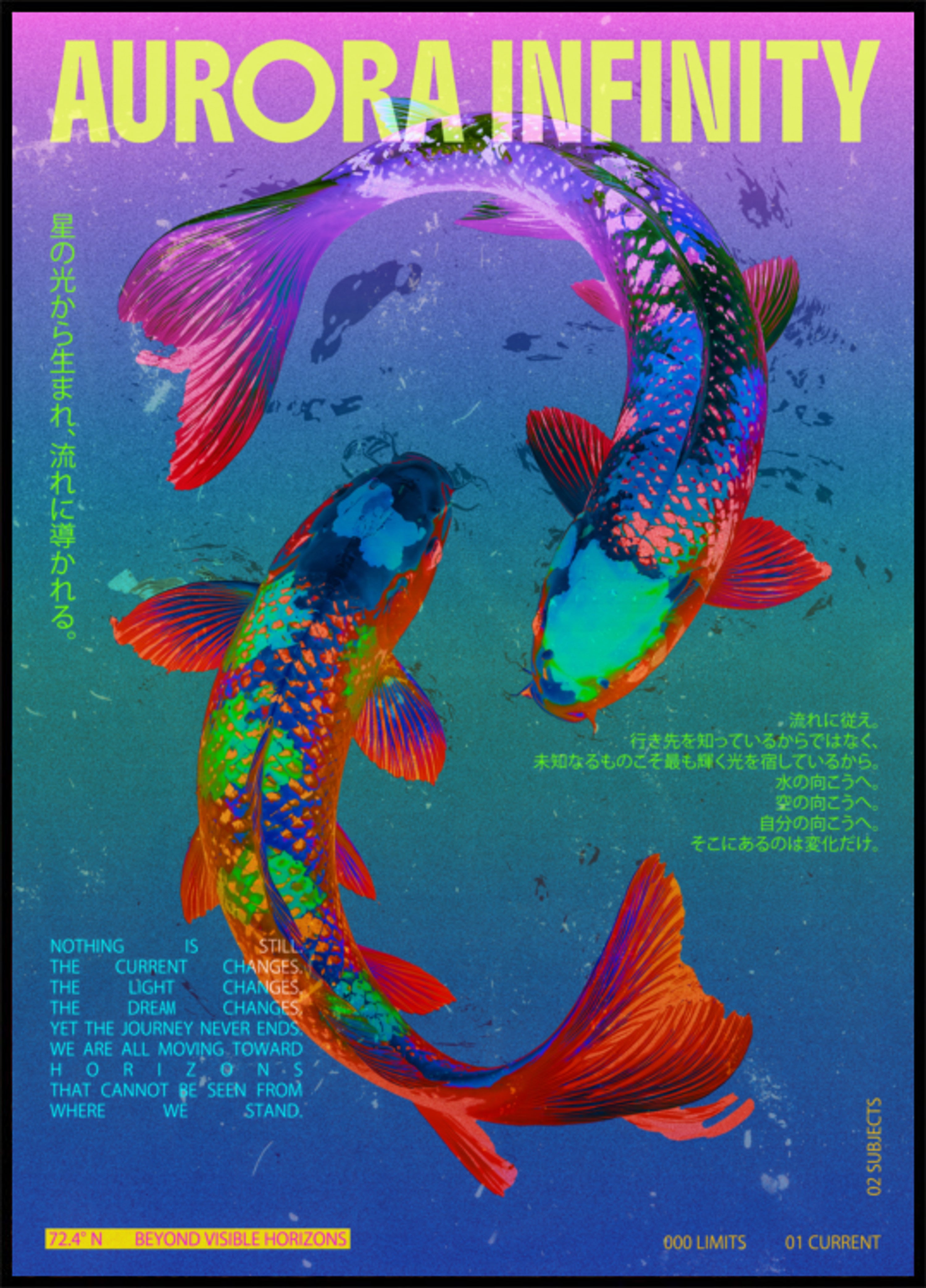 Aurora vibrante Koi