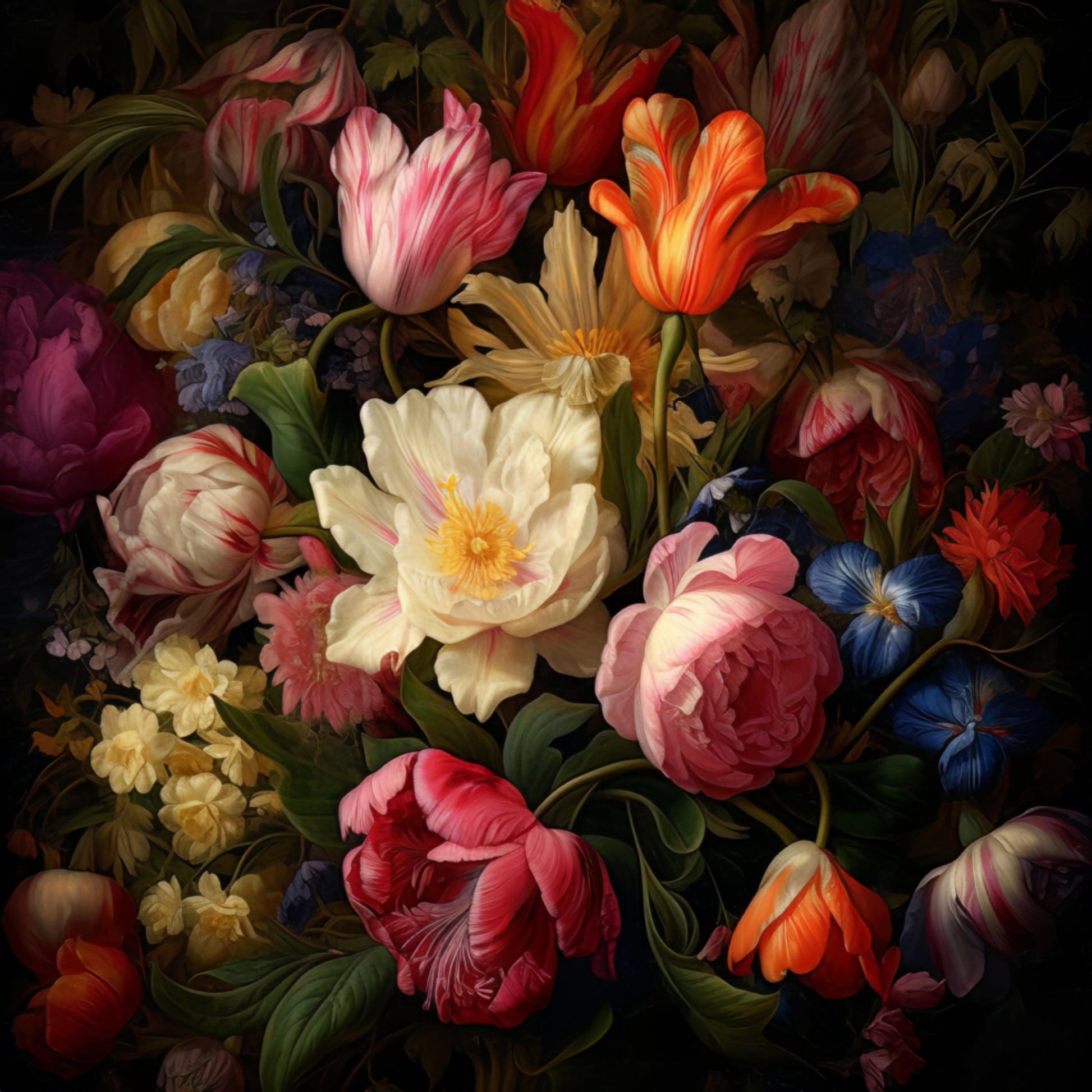 Buquê Floral Vibrante