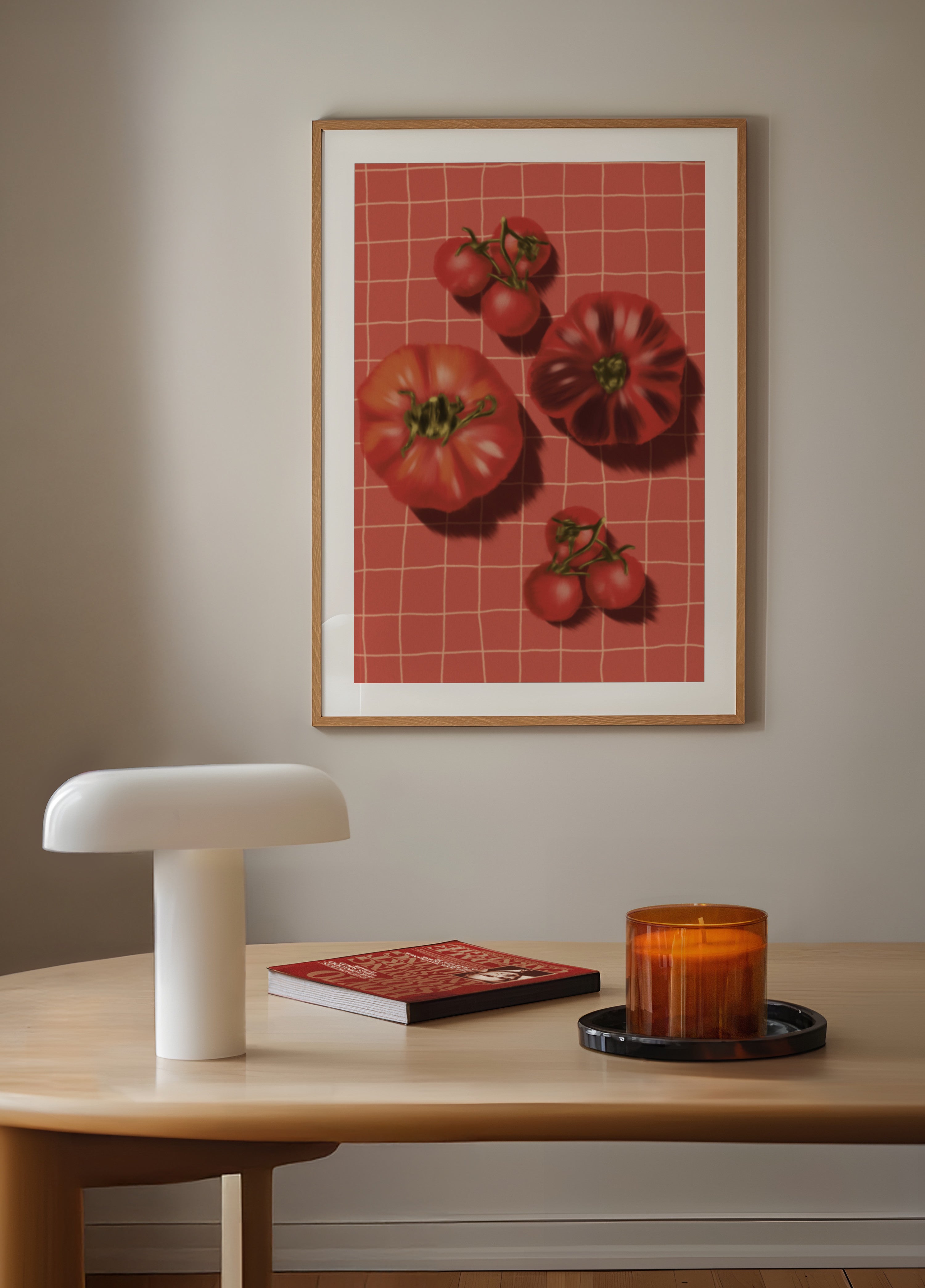 Tomates Vermelhos Rústicos