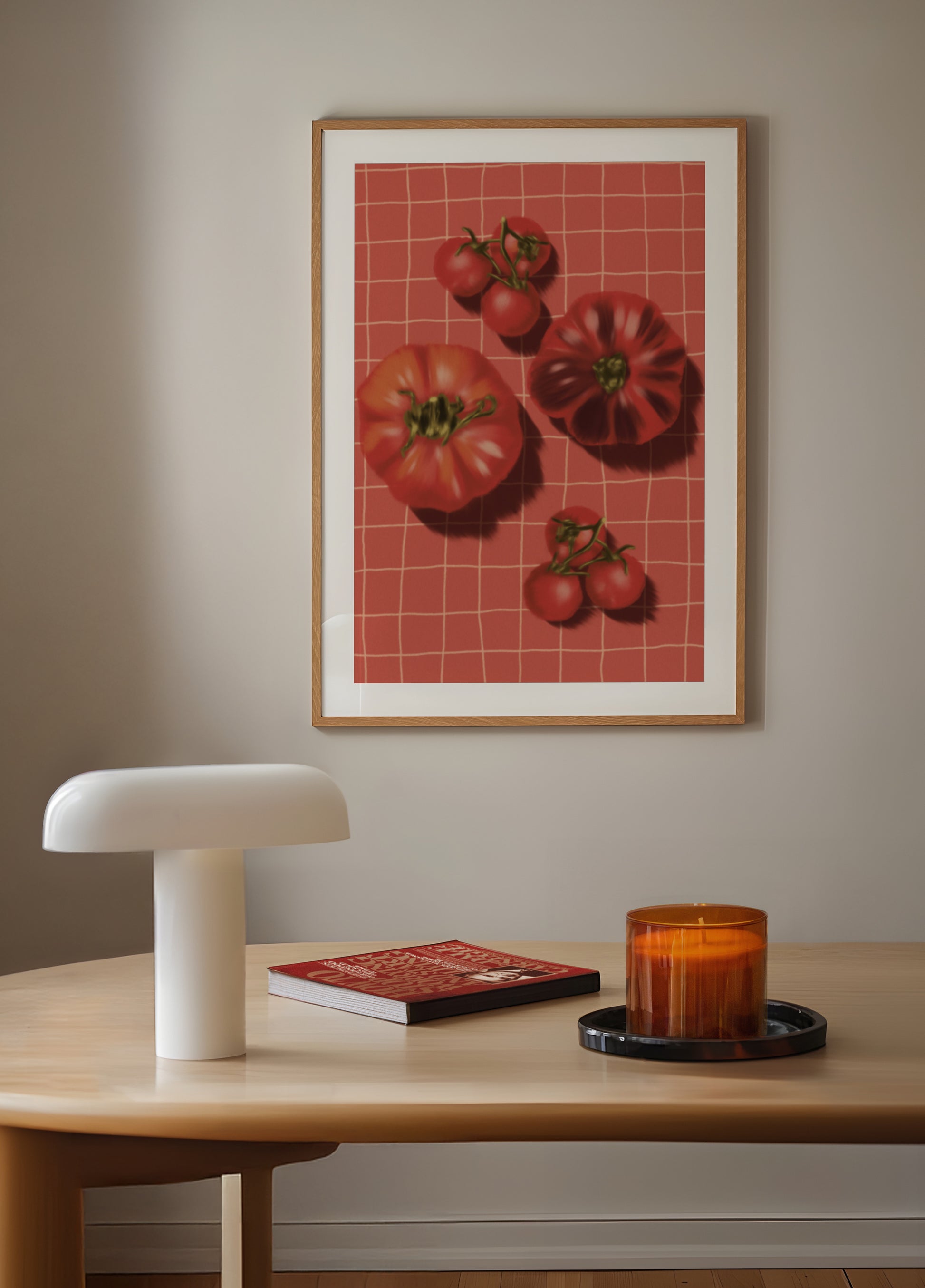 Tomates Vermelhos Rústicos