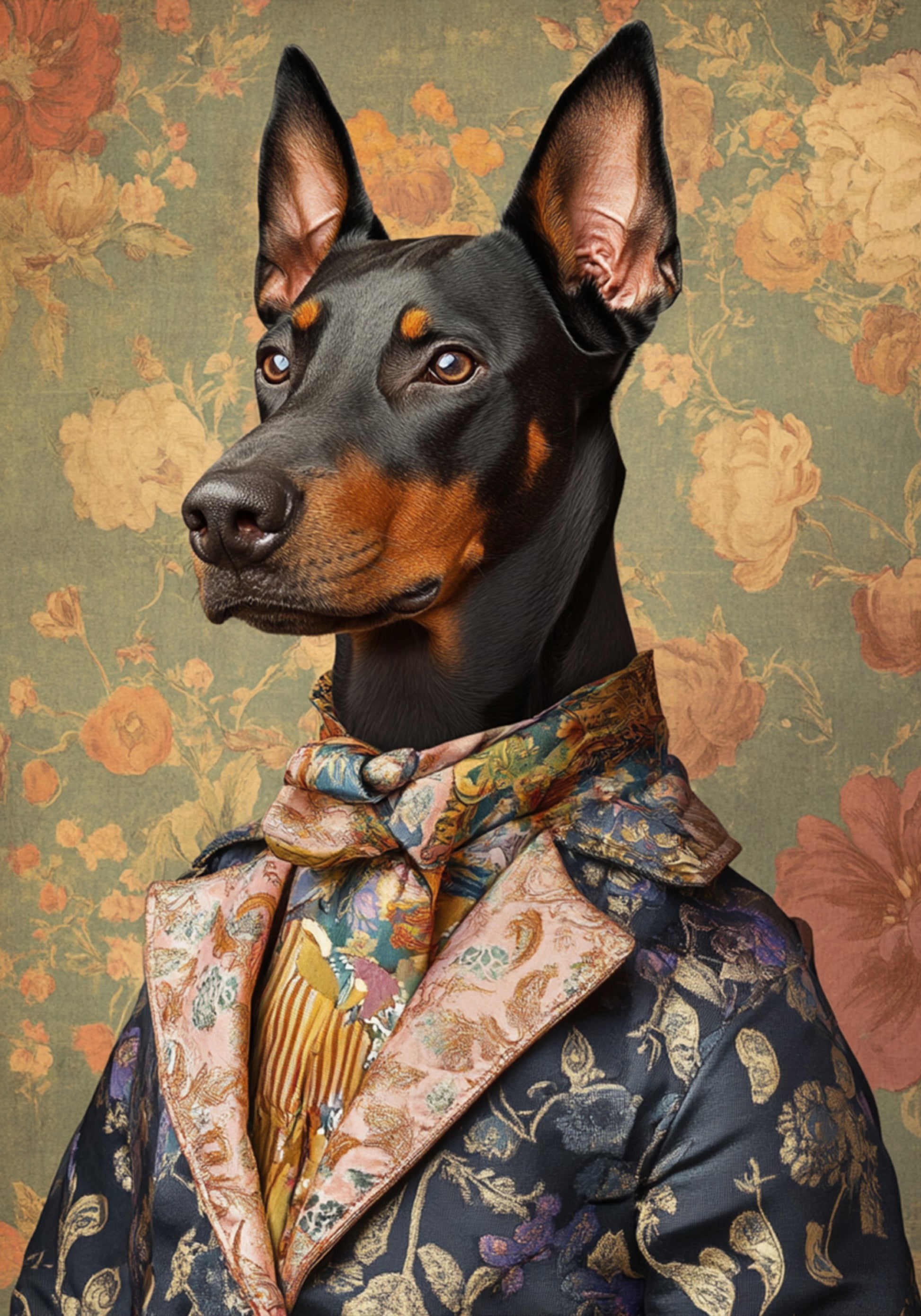 Cavalheiro Dapper Doberman