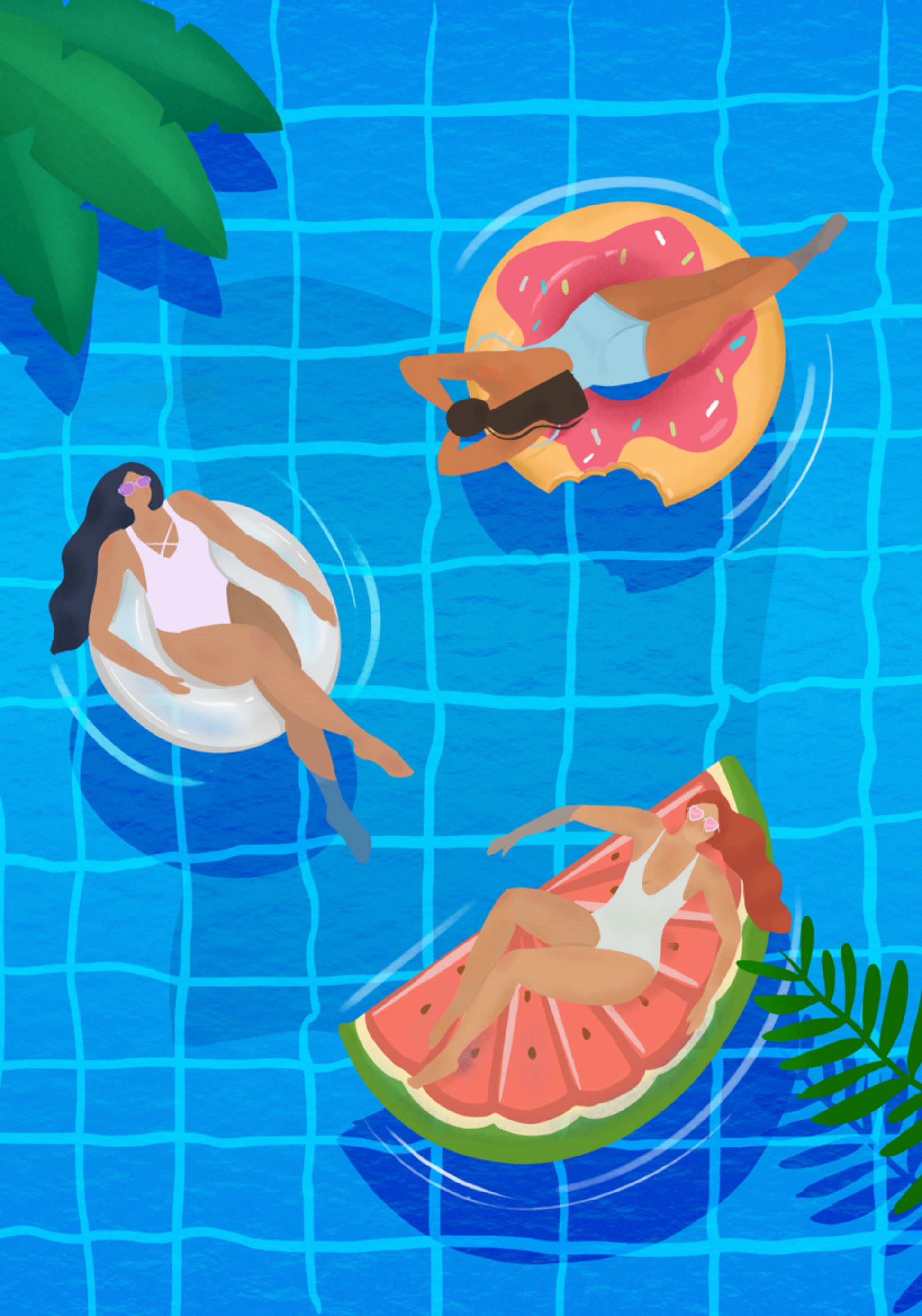 Senhoras da piscina