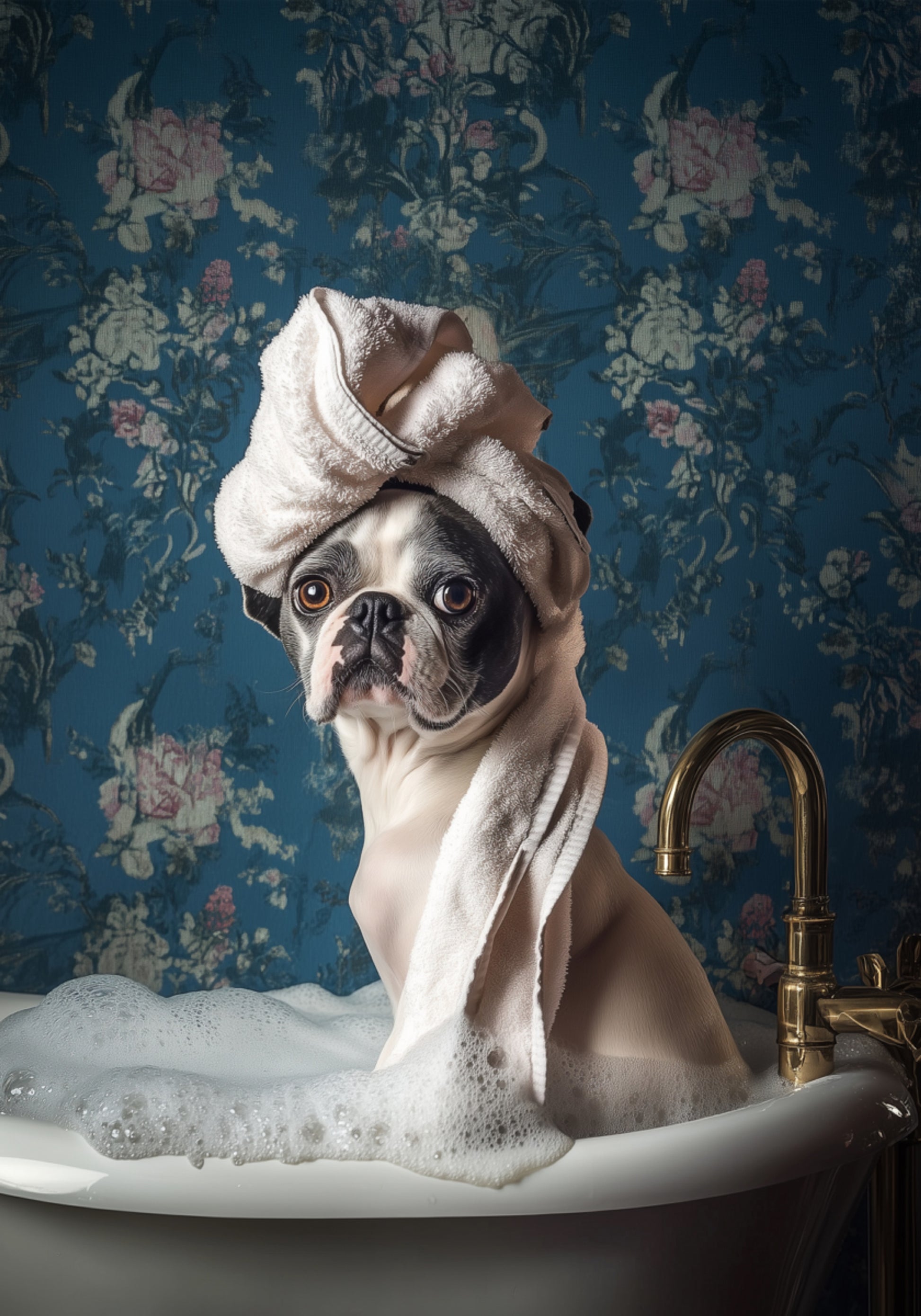 Banho para cachorro mimado