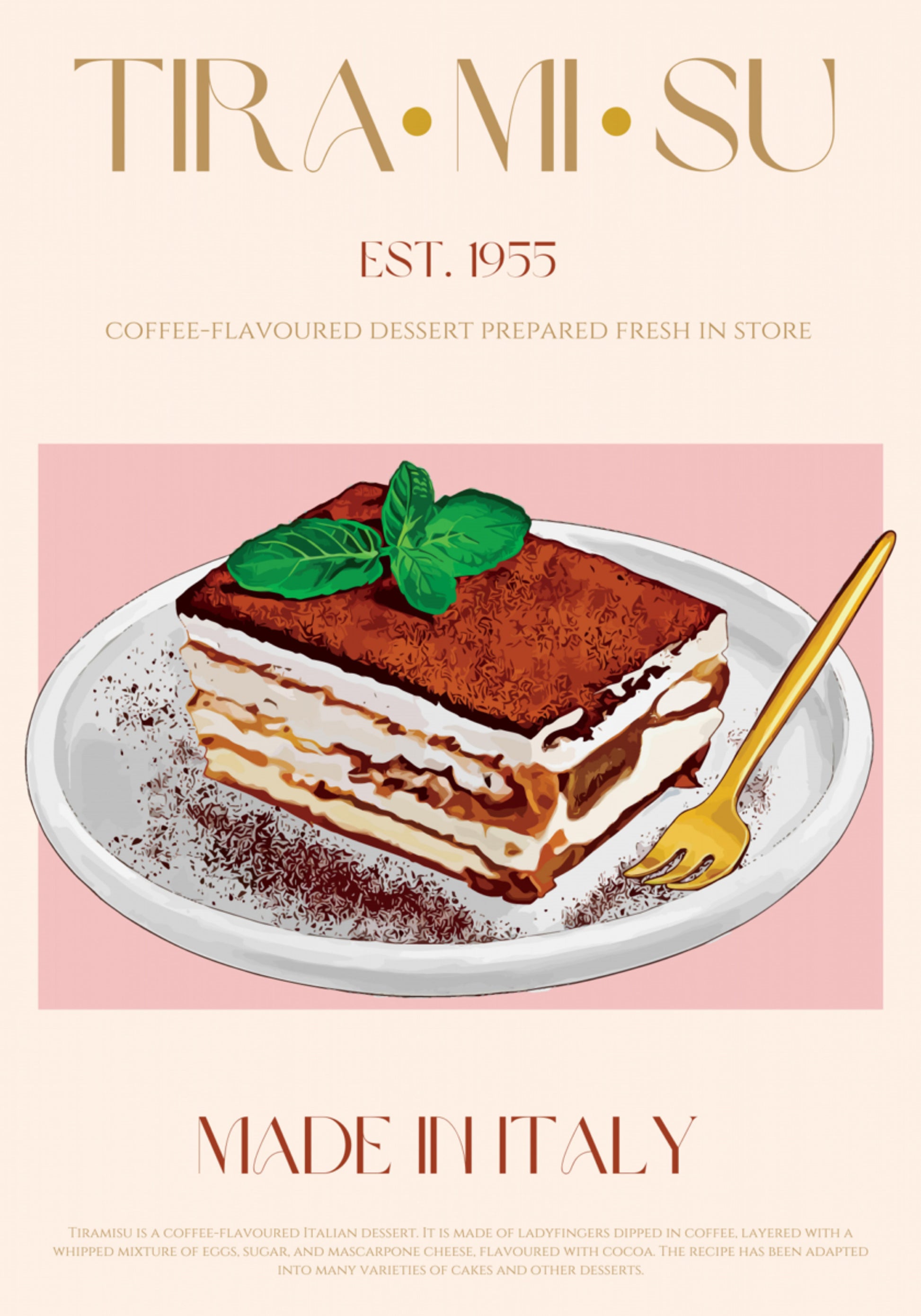 Tiramisu Italiano Clássico