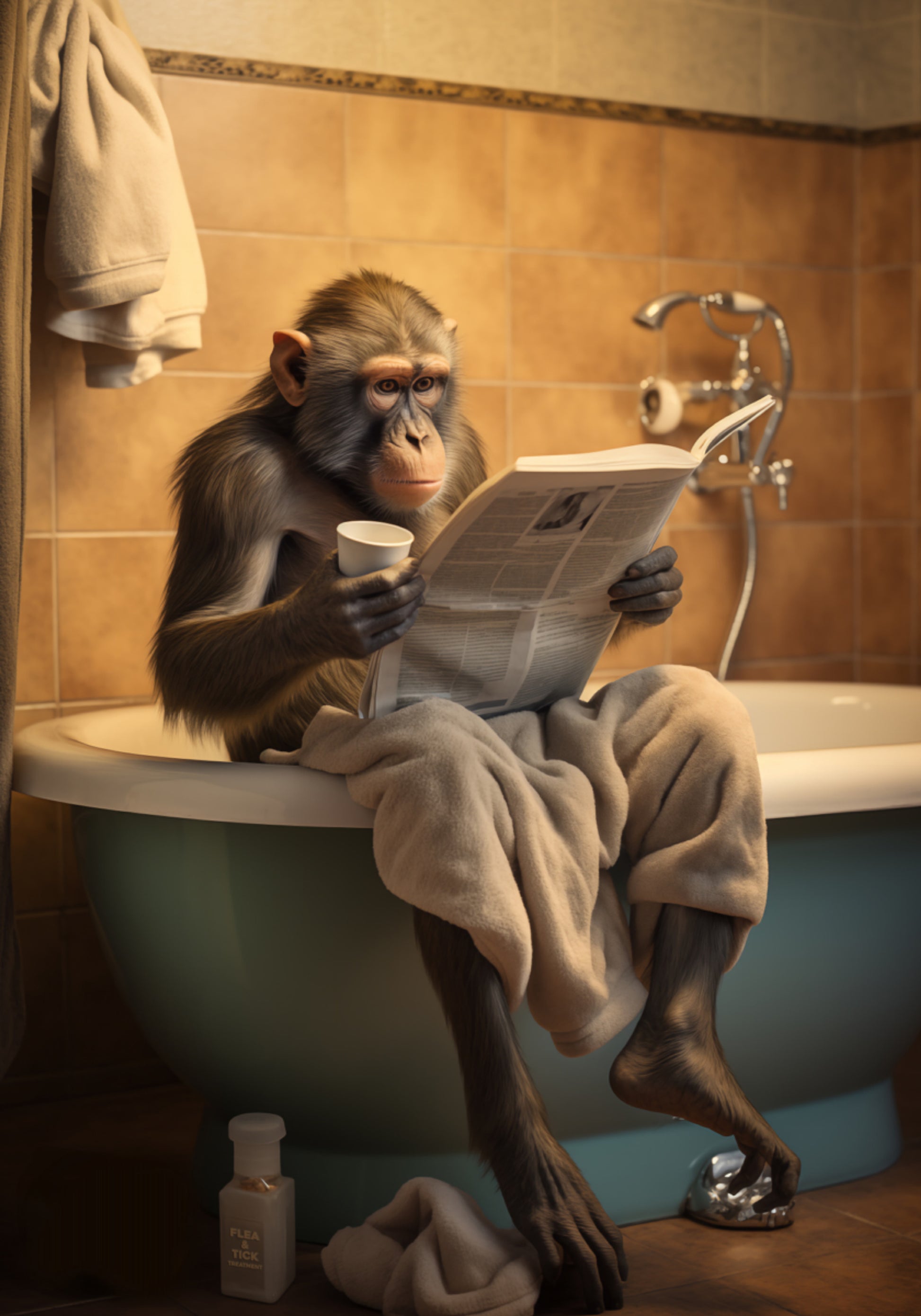 Notícias da manhã do macaco