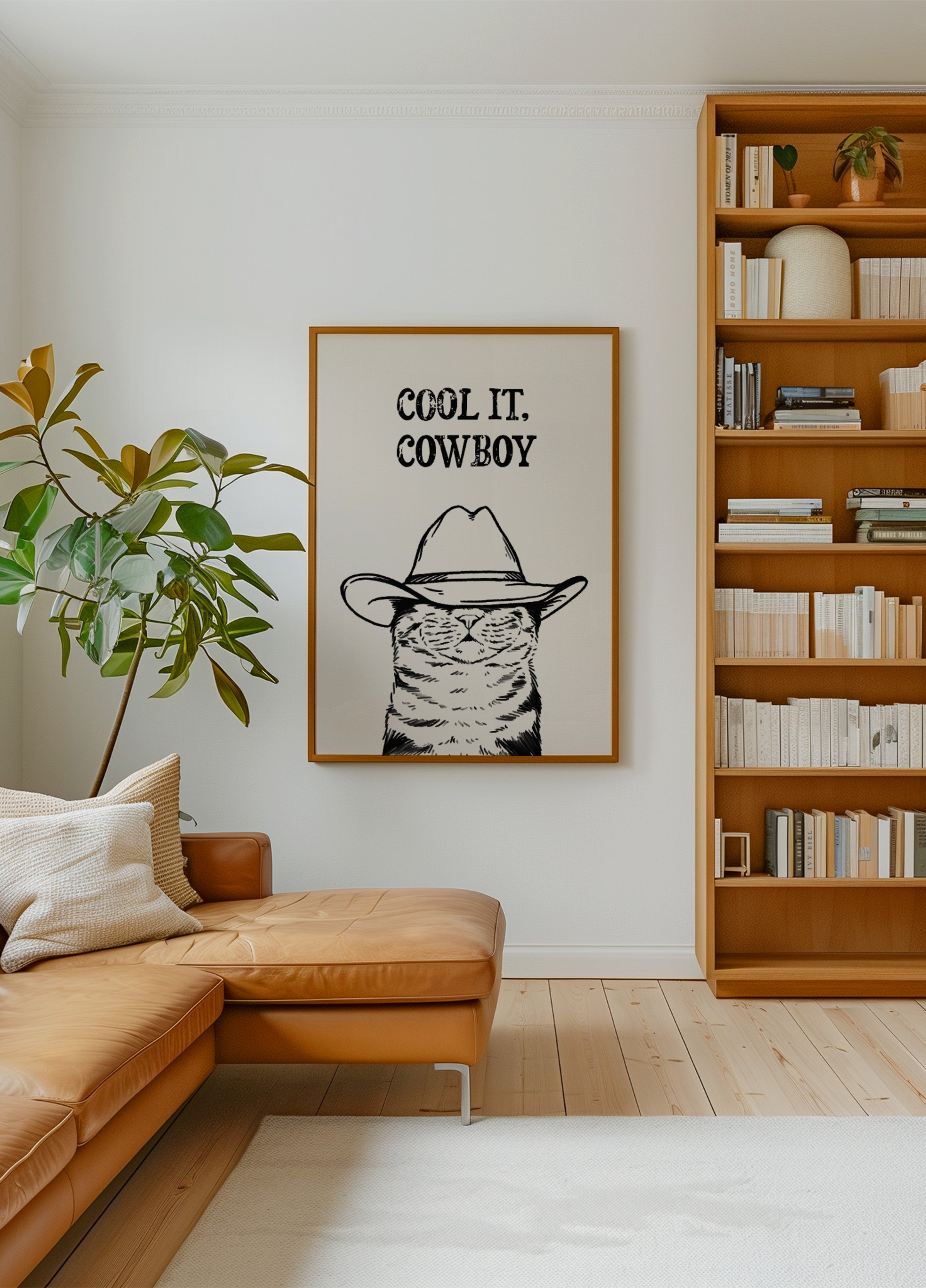 Legal, gato cowboy