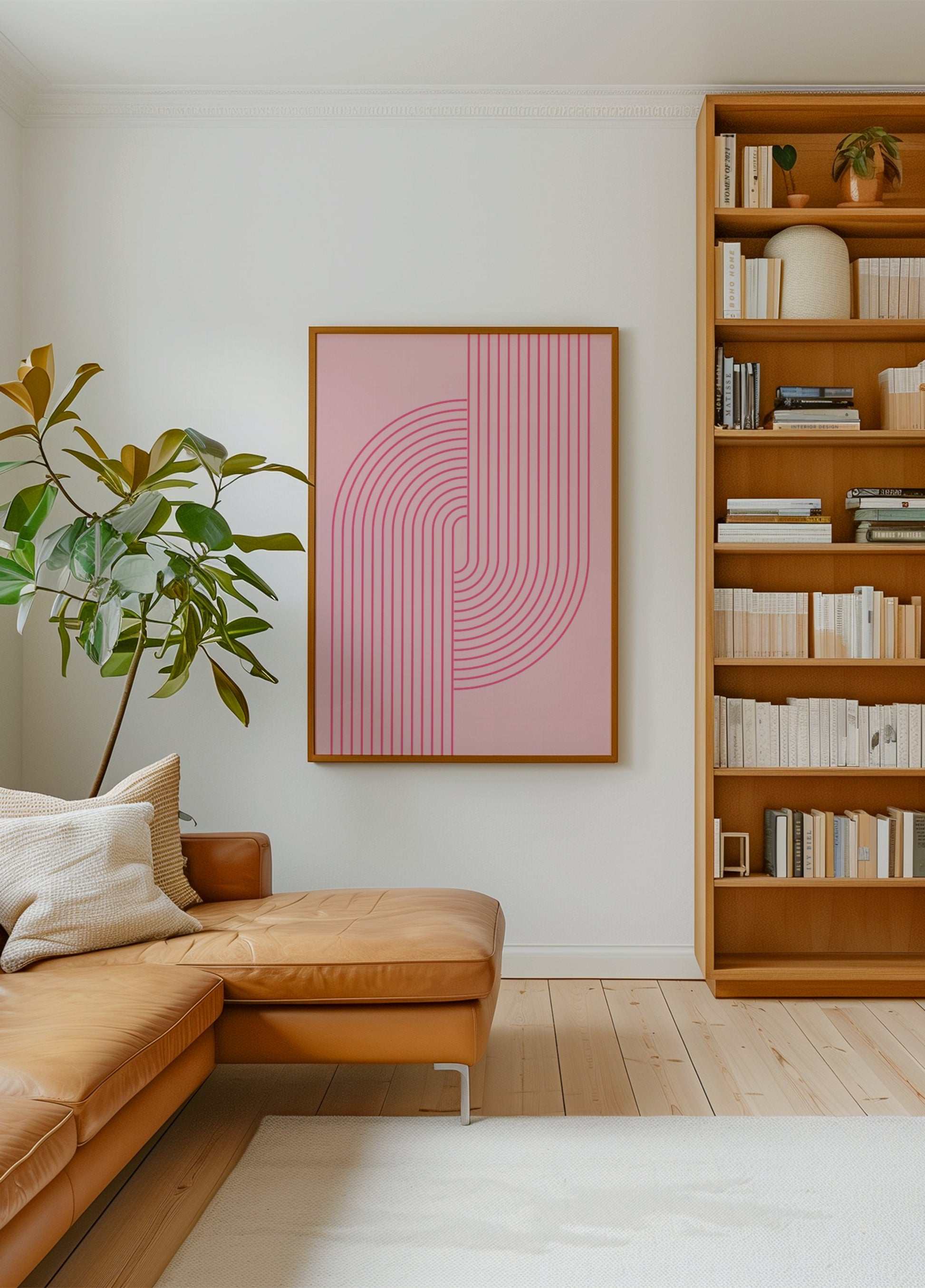 Curvas Abstratas Rosa