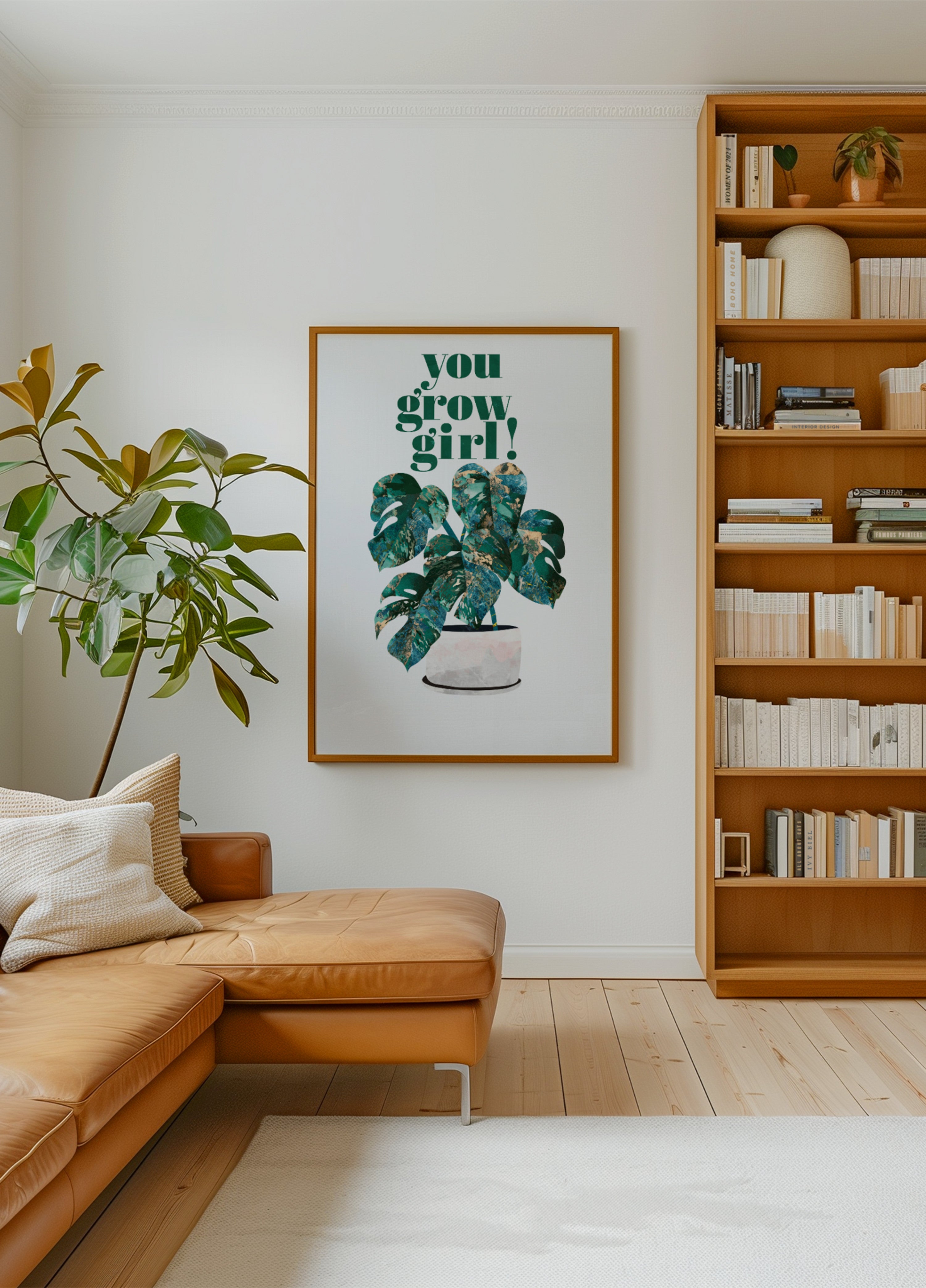Você cresce menina Monstera