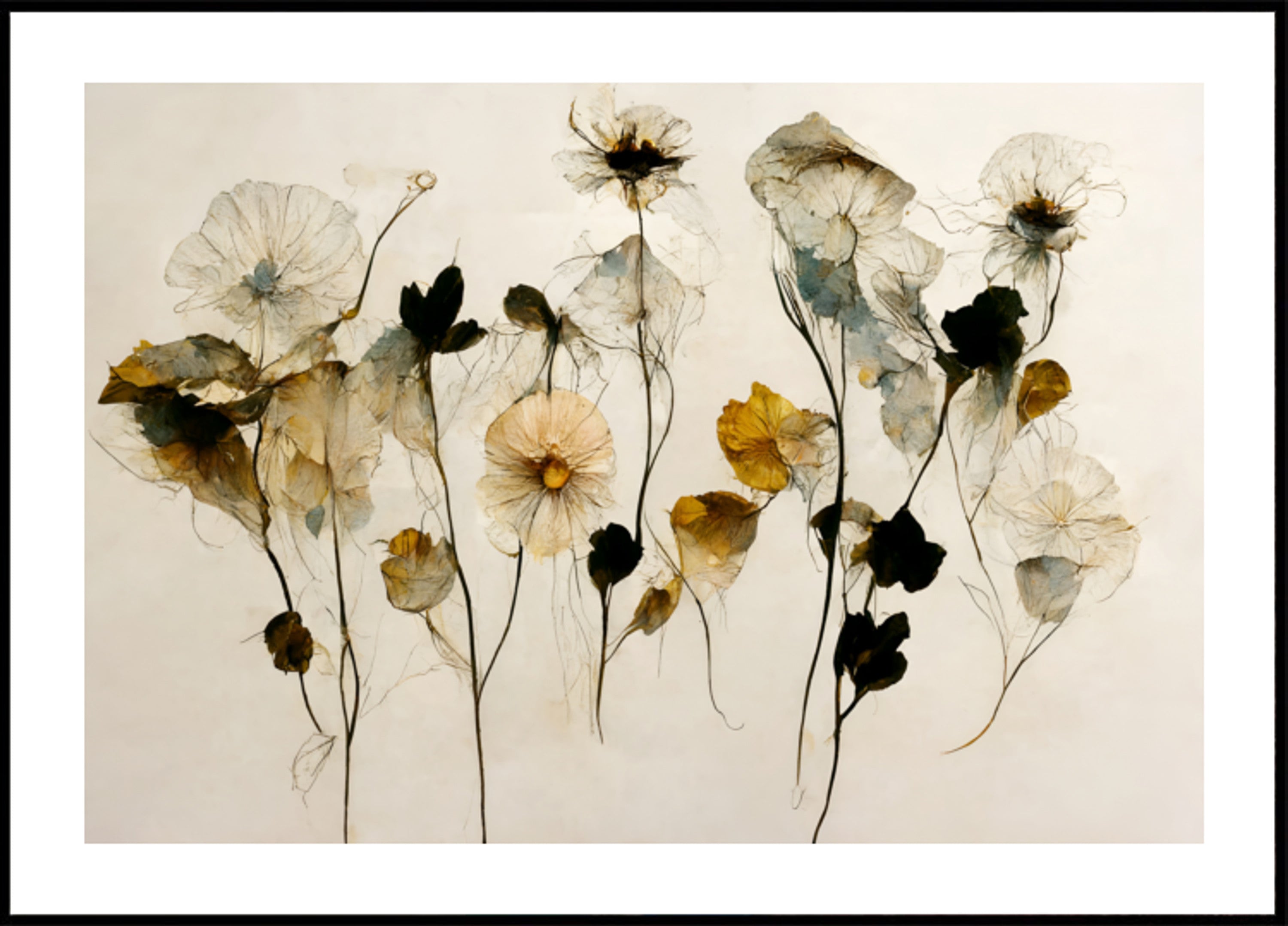Lindas flores secas