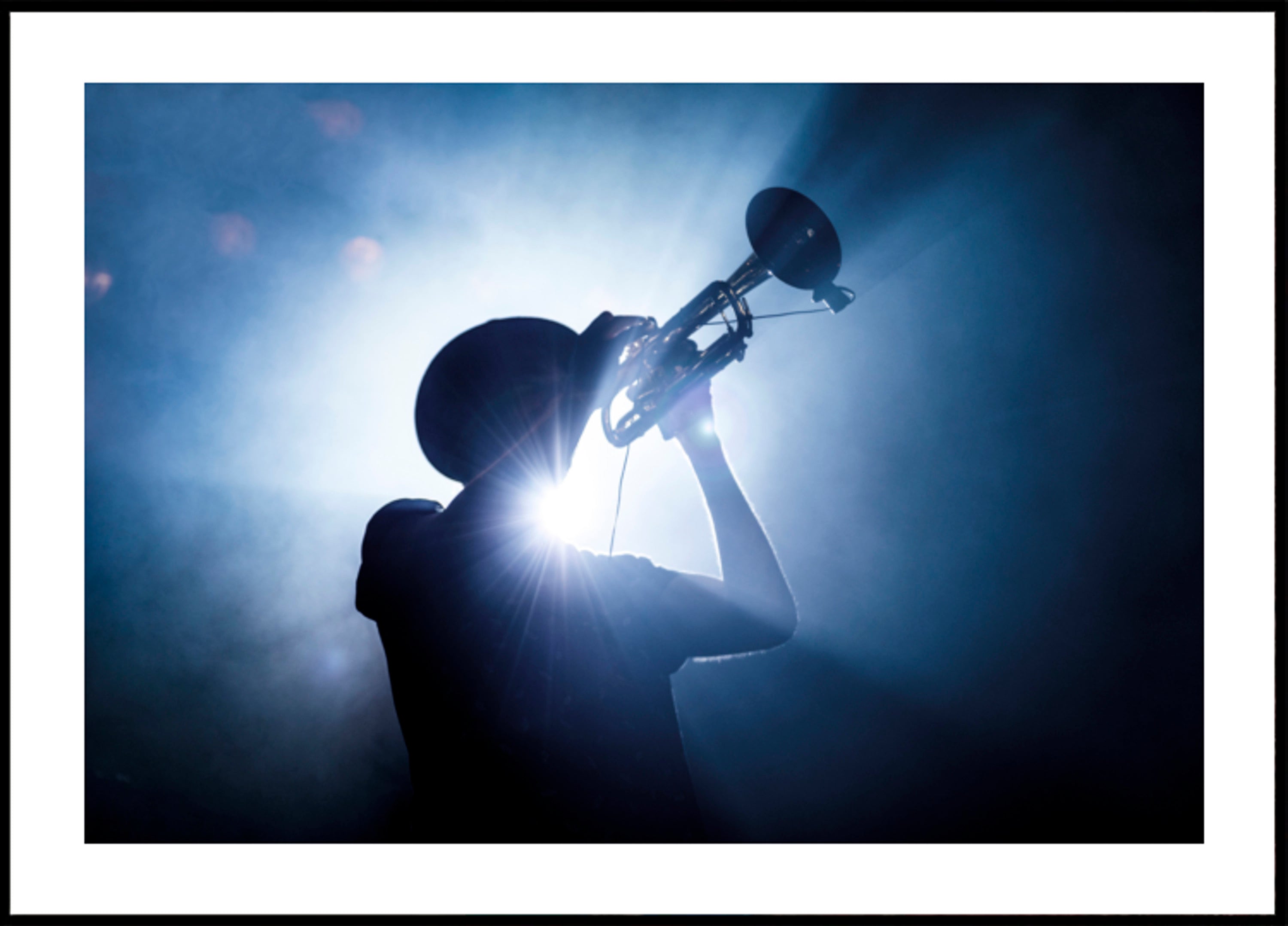 Apresentação de trompete de jazz