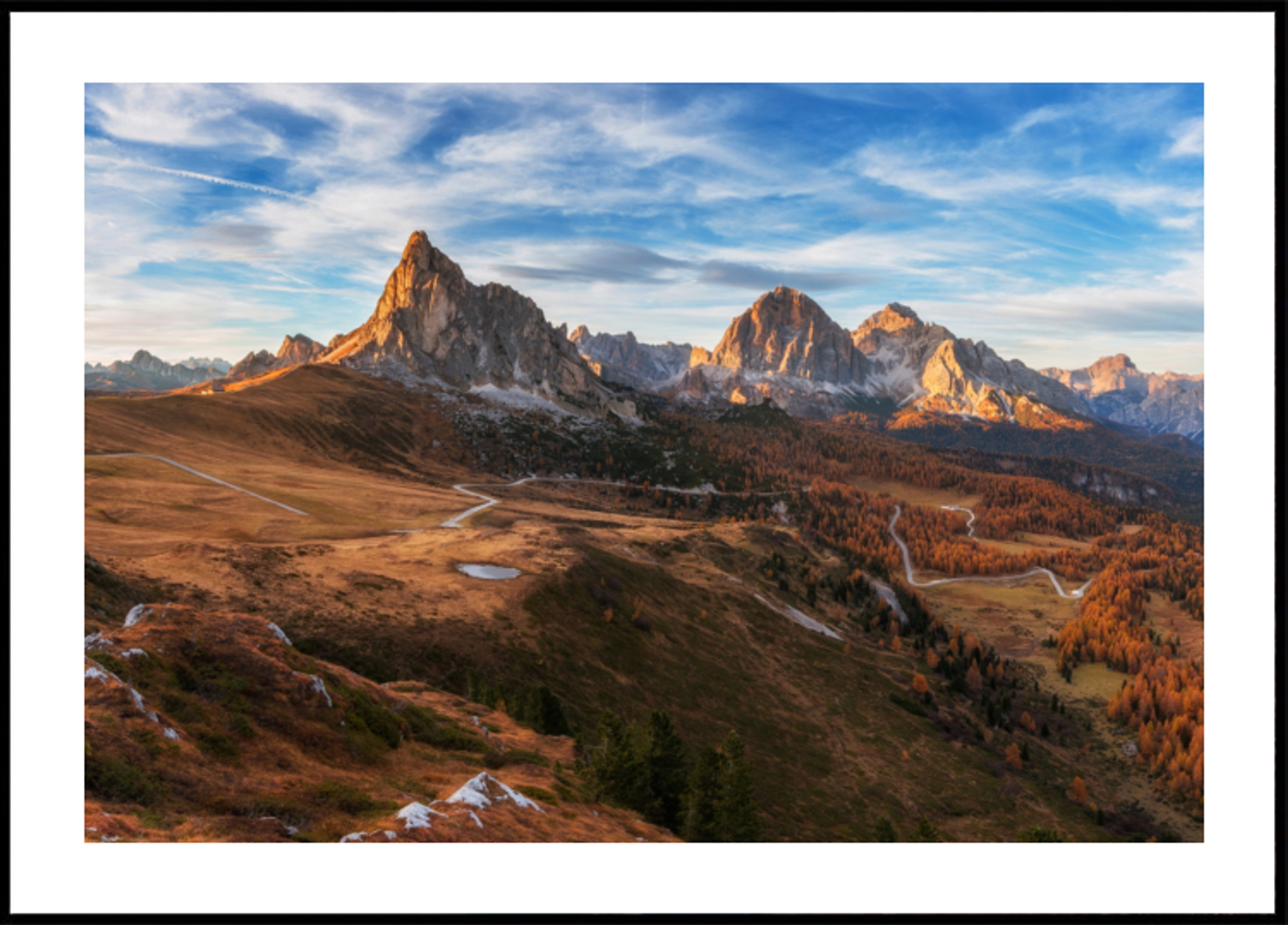 Montanhas Douradas de Outono