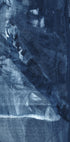 Blue Texture Flowing Vertical Lines Plakat - Posterbox